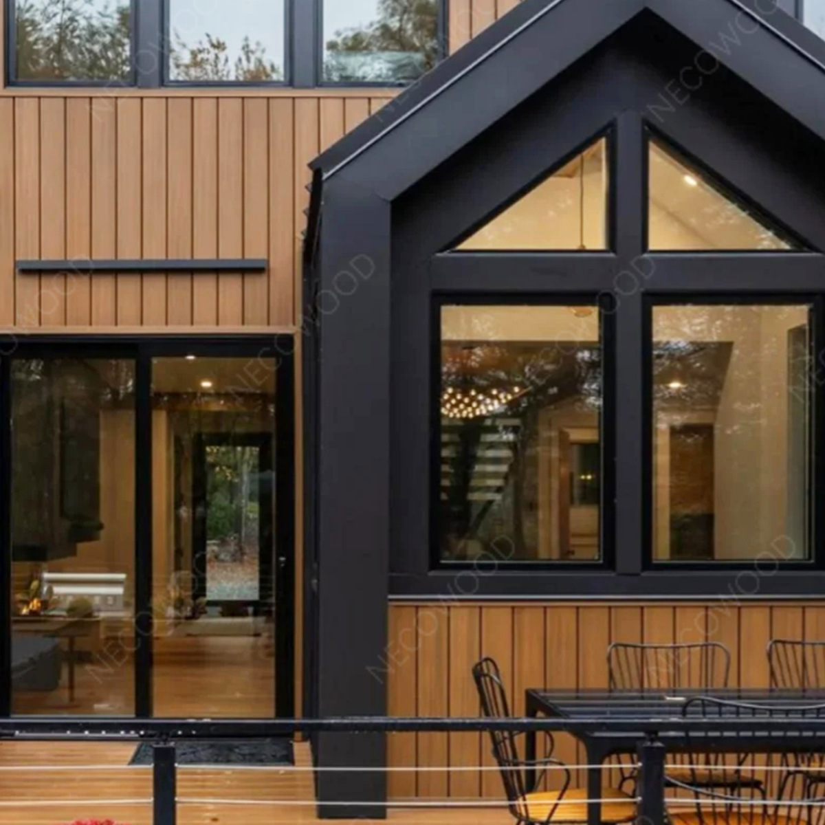 NECOWOOD নেক্সট-জেনারেশন আউটডোর উড-লুক ক্ল্যাডিং সিস্টেম চালু করেছে