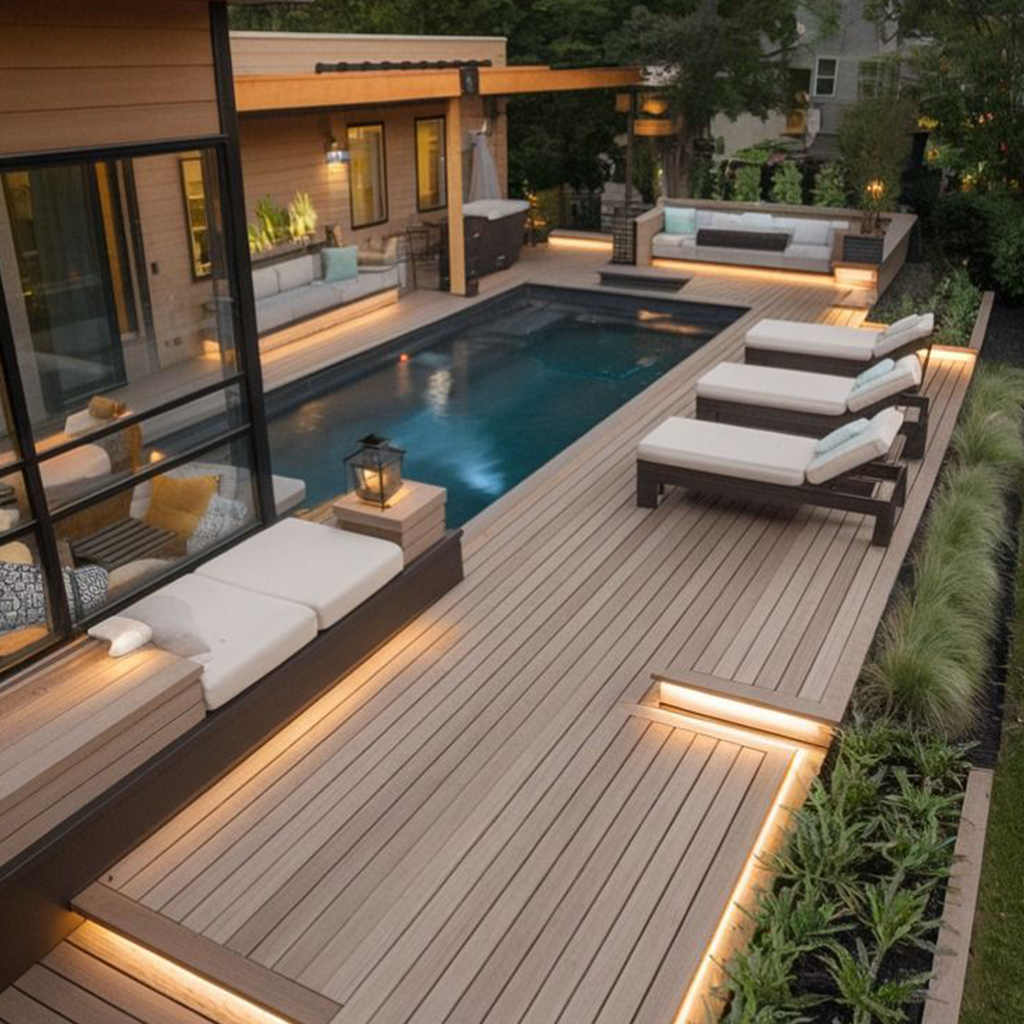 বাণিজ্যিক এবং হোটেল WPC সমাধান: কুয়েতে স্থাপত্য মান বৃদ্ধি