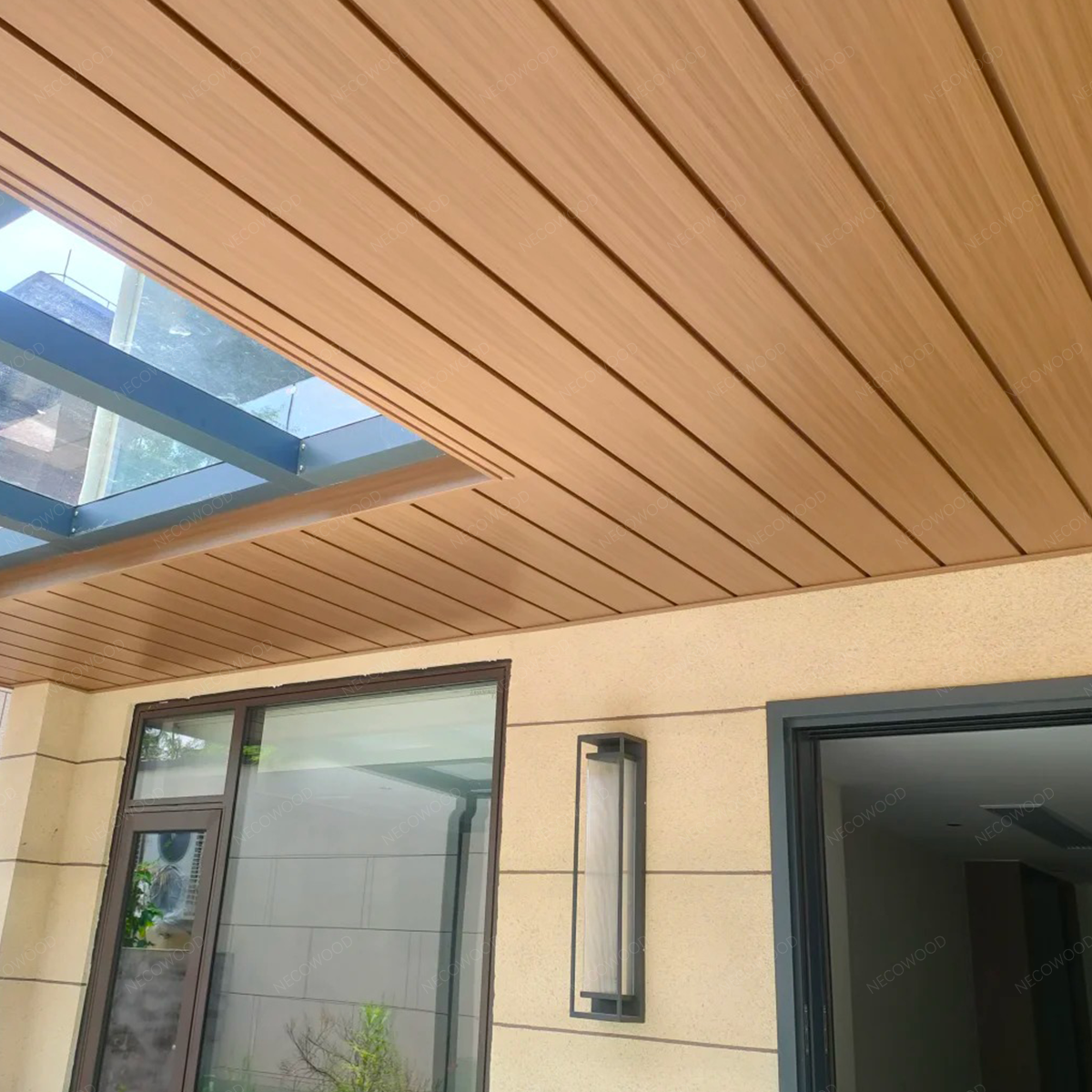 Necowood ASA আউটডোর সিলিং - দক্ষিণ-পূর্ব এশিয়া এবং মধ্যপ্রাচ্য অ্যাপ্লিকেশন কেস
