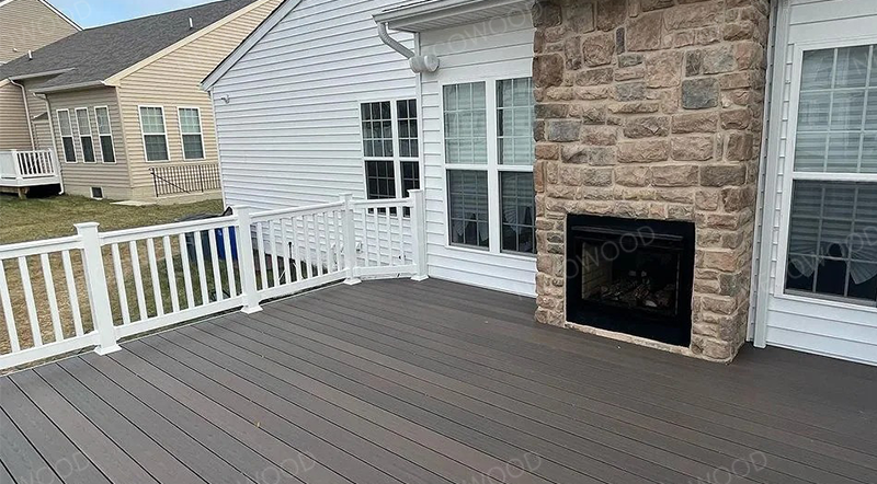 Easy install hidden clip system for WPC