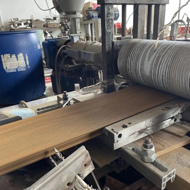 Necowood WPC manufacturing facility with ASA co-extrusion production line in China