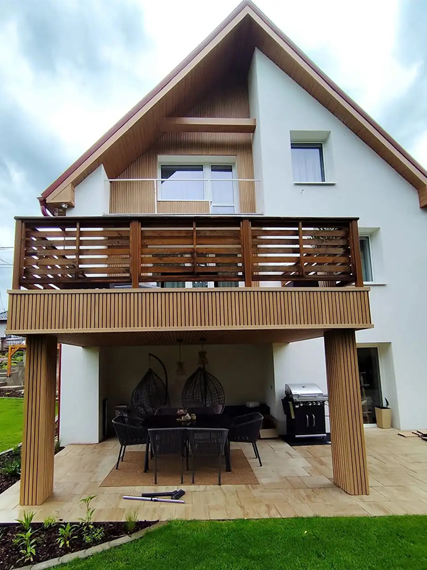 নেকোউড আউটডোর ওয়াল প্যানেল অ্যাপ্লিকেশন